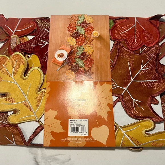 Celebrate Fall Together 36” Table Runner - Picture 2 of 3